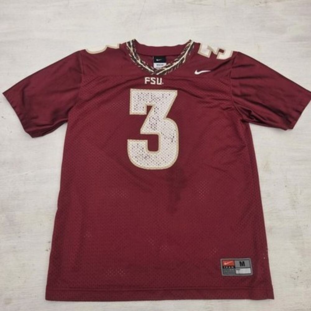Florida State Seminoles Football Jersey Nike Boys Youth Medium 12/14 #3